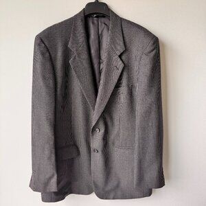 Balenciaga Wool Sport Coat Blazer Grey